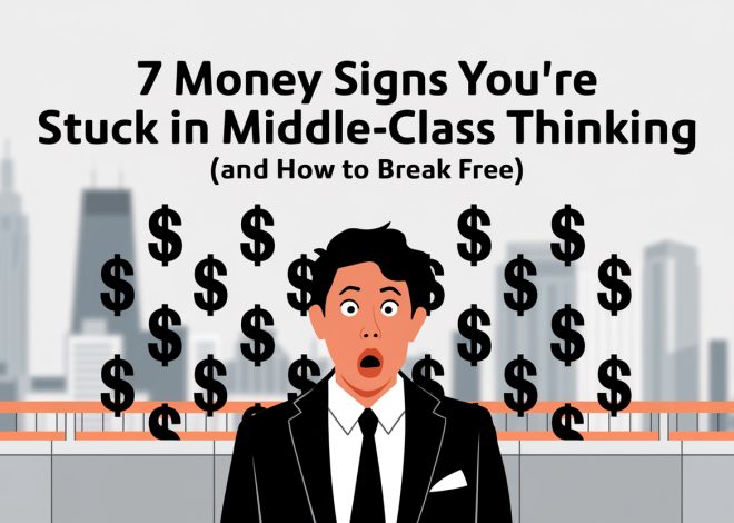 7 signs of money that you are stuck in the thought of the middle class (and how to free yourself)