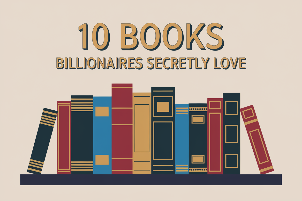 The hidden reading list: 10 pounds that self -defective billionaires secretly like