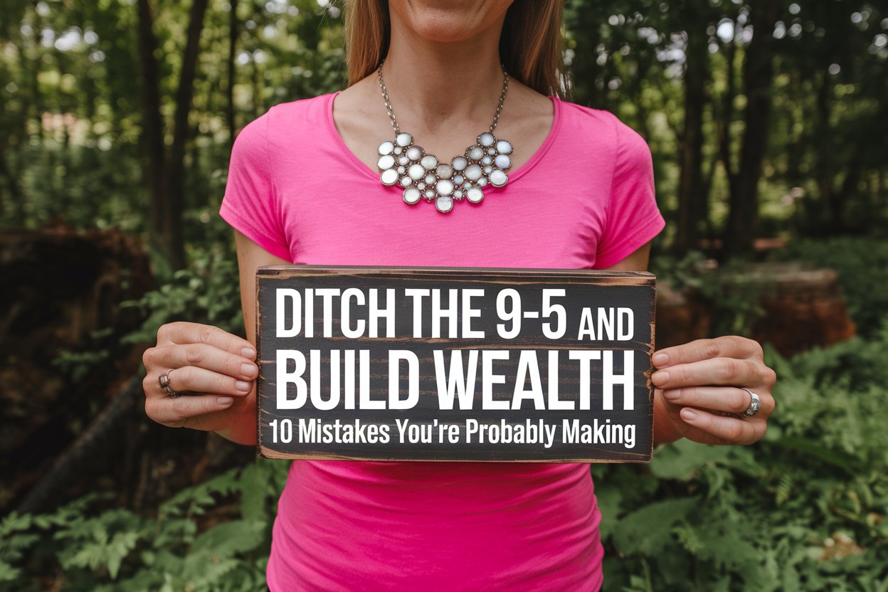 Abandon the 9-5 and build the wealth: 10 errors that you probably make