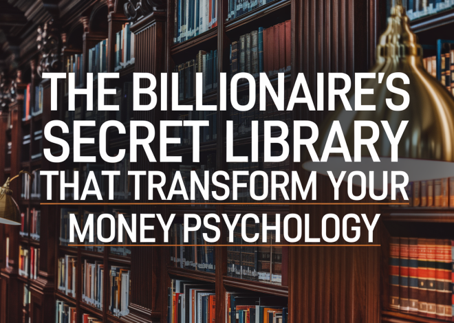 The Billionaire’s Secret Library: 10 Books That Transform Your Money Psychology