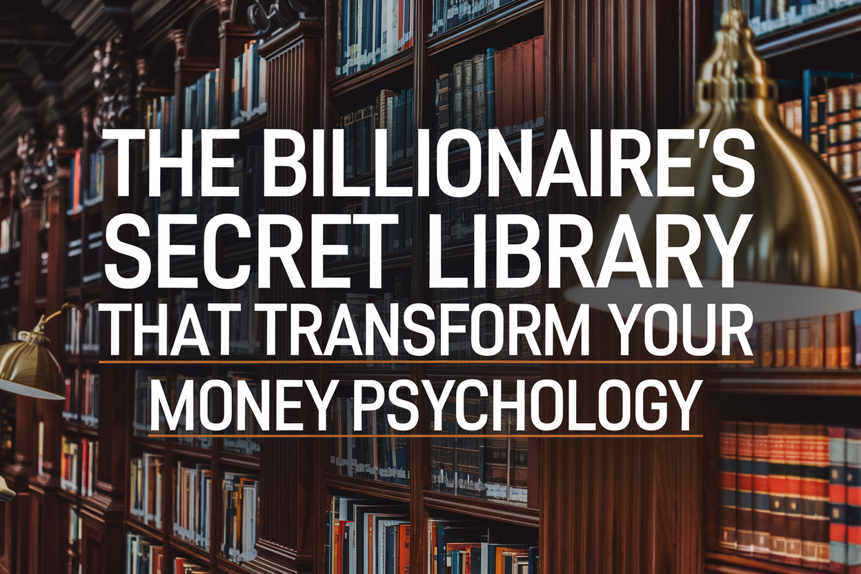 The Billionaire’s Secret Library: 10 Books That Transform Your Money Psychology