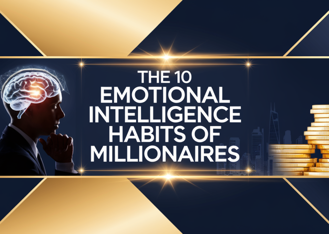 Les 10 habitudes d’intelligence émotionnelle des millionnaires
