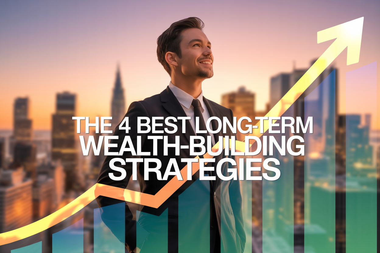People building wealth focus on these 4 long -term strategies