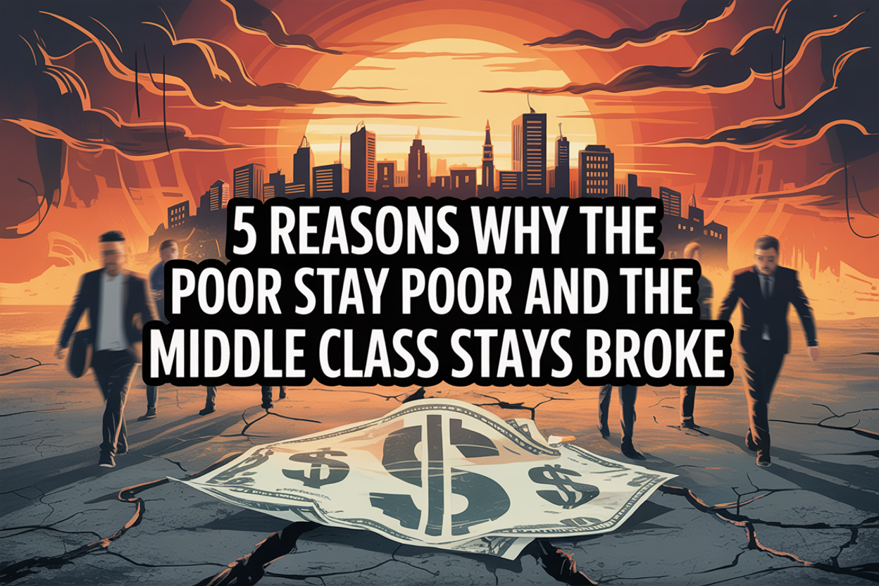 5 reasons why the poor remain poor and the middle class does not become rich