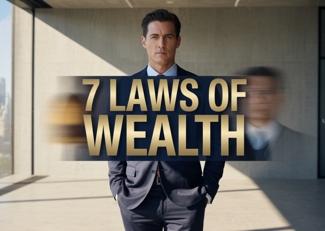 The 7 laws of wealthy people live (who broke people ignore)