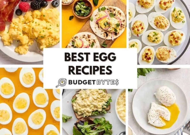 Best Egg Recipes