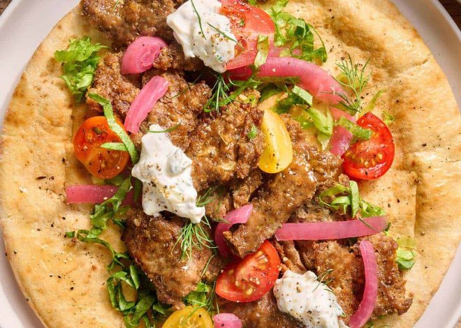 Sheet Pan Doner Kebab