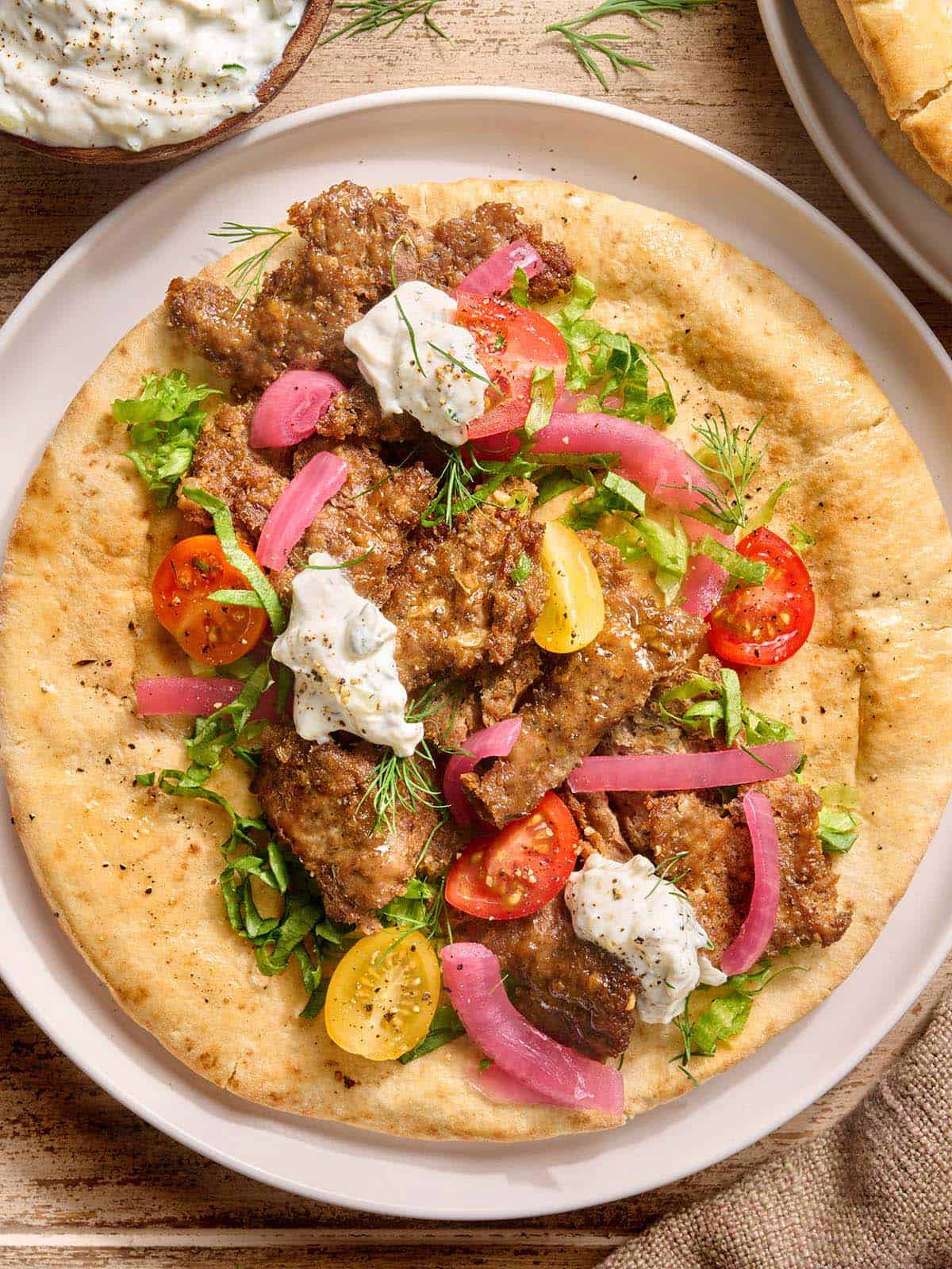Sheet Pan Doner Kebab