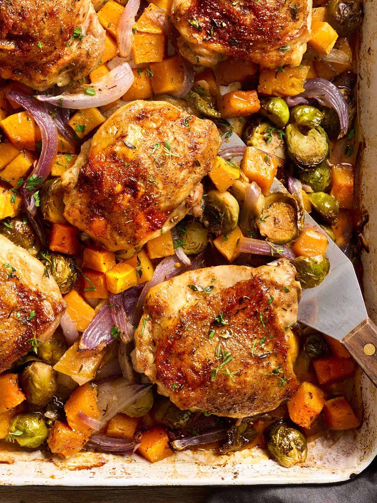 Sheet Pan Chicken Thighs