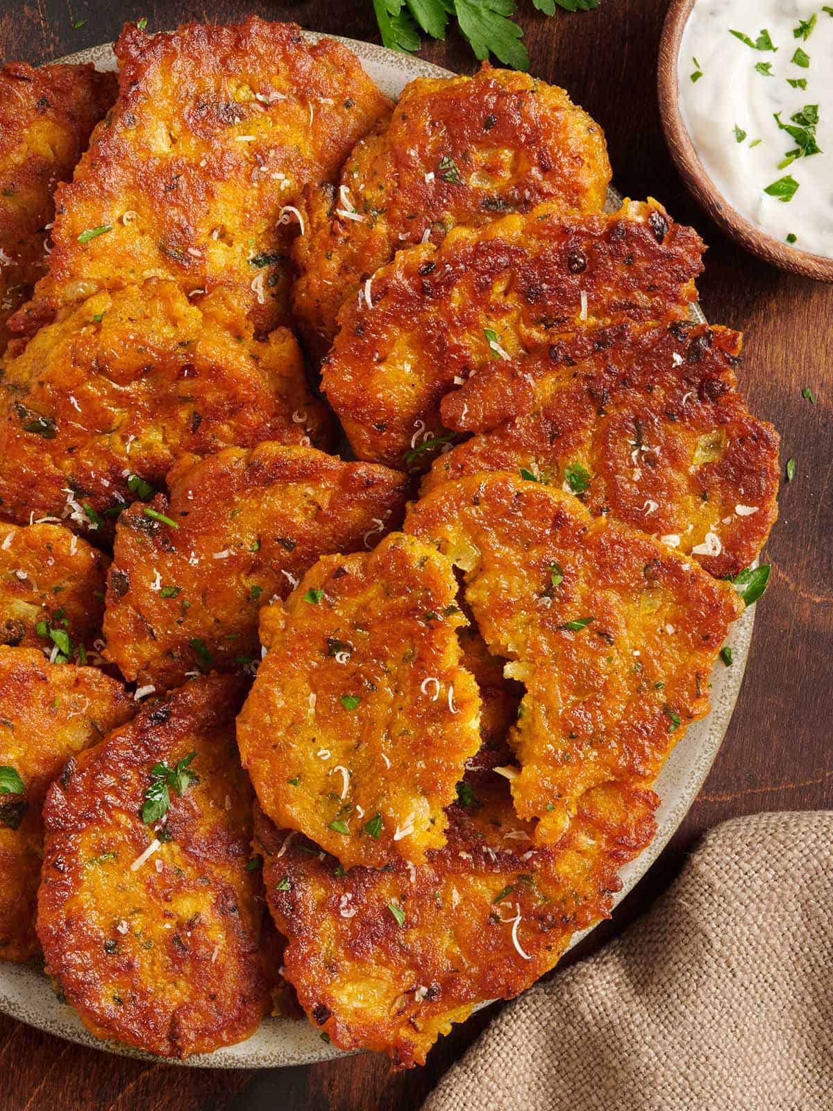 Savory Pumpkin Fritters