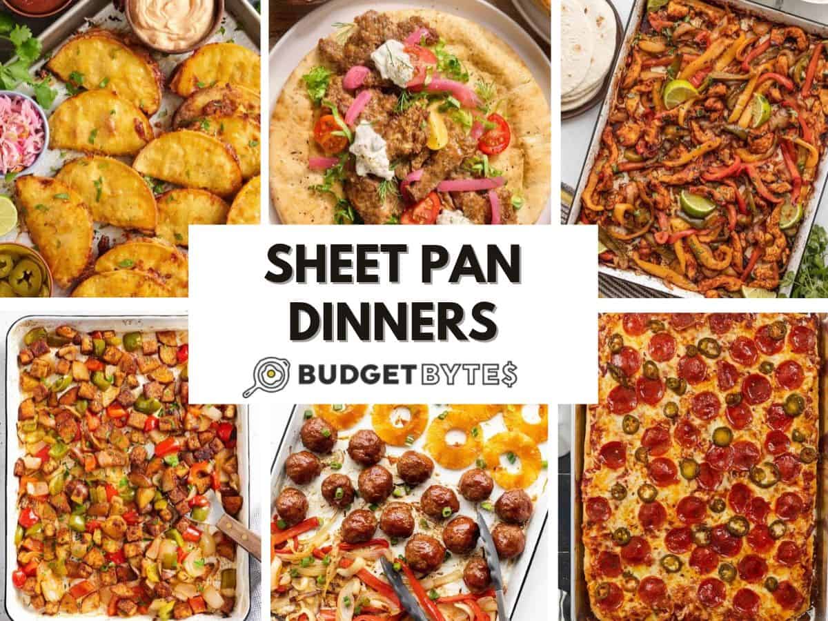 13 Easy Sheet Pan Dinners